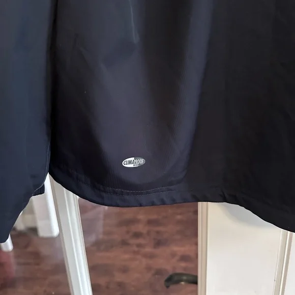 Adidas Blue Windbreaker Jacket Zip-Up Athletic - Picture 4 of 4